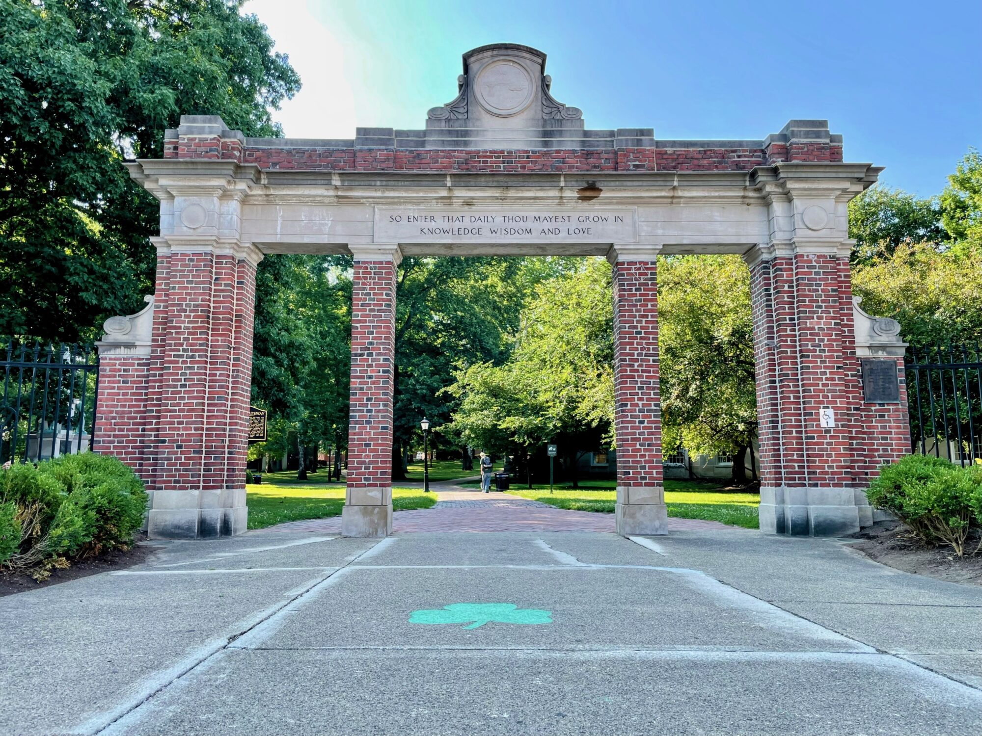Ohio University College Green Gate