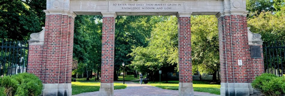 Ohio University College Green Gate